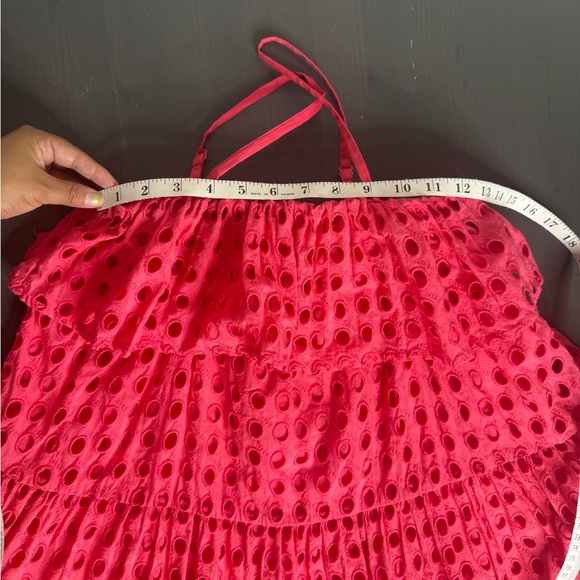 Solid & Striped Nyla Eyelet Pink Dress NWOT - Picture 7 of 10